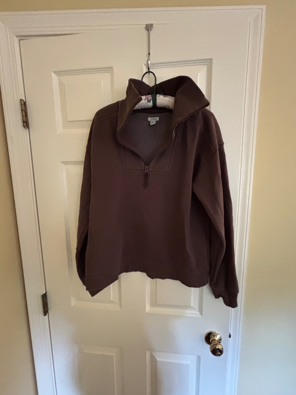 LL Bean Cozy 1/4 zip up